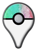 Splattered Mint Absorbed Watercolor Texture Pokémon GO Plus Vinyl Protective Decal Skin Kit