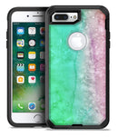 Splattered Mint Absorbed Watercolor Texture - iPhone 7 Plus/8 Plus OtterBox Case & Skin Kits