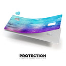 Splattered Ocean 4823 Absorbed Watercolor Texture - Premium Protective Decal Skin-Kit for the Apple Credit Card