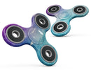 Splattered Ocean 4823 Absorbed Watercolor Texture Full-Body Fidget Spinner Skin-Kit