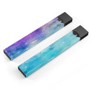 Splattered Ocean 4823 Absorbed Watercolor Texture - Premium Decal Protective Skin-Wrap Sticker compatible with the Juul Labs vaping device