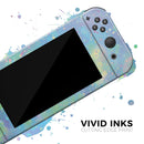 Splattered Opal Gemstone V1 // Skin Decal Wrap Kit for Nintendo Switch Console & Dock, Joy-Cons, Pro Controller, Lite, 3DS XL, 2DS XL, DSi, or Wii - Vinyl Skin Wrap for Nintendo Switch 2, OLED, Lite, Pro Controller, Wii & Classic Handhelds