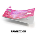 Splattered Pink 3 Absorbed Watercolor Texture - Premium Protective Decal Skin-Kit for the Apple Credit Card
