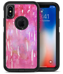 Splattered Pink 3 Absorbed Watercolor Texture - iPhone X OtterBox Case & Skin Kits