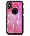 Splattered Pink 3 Absorbed Watercolor Texture - iPhone X OtterBox Case & Skin Kits