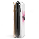 Splattered Pink Love iPhone 6/6s or 6/6s Plus 2-Piece Hybrid INK-Fuzed Case