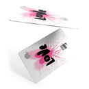 Splattered Pink Love - Premium Protective Decal Skin-Kit for the Apple Credit Card
