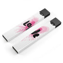 Splattered Pink Love - Premium Decal Protective Skin-Wrap Sticker compatible with the Juul Labs vaping device