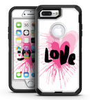 Splattered Pink Love - iPhone 7 Plus/8 Plus OtterBox Case & Skin Kits