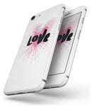 Splattered Pink Love - Skin-kit for the iPhone 8 or 8 Plus