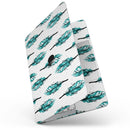 MacBook Pro with Touch Bar Skin Kit - Splattered_Teal_Watercolor_Feathers-MacBook_13_Touch_V7.jpg?