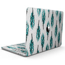 MacBook Pro with Touch Bar Skin Kit - Splattered_Teal_Watercolor_Feathers-MacBook_13_Touch_V9.jpg?