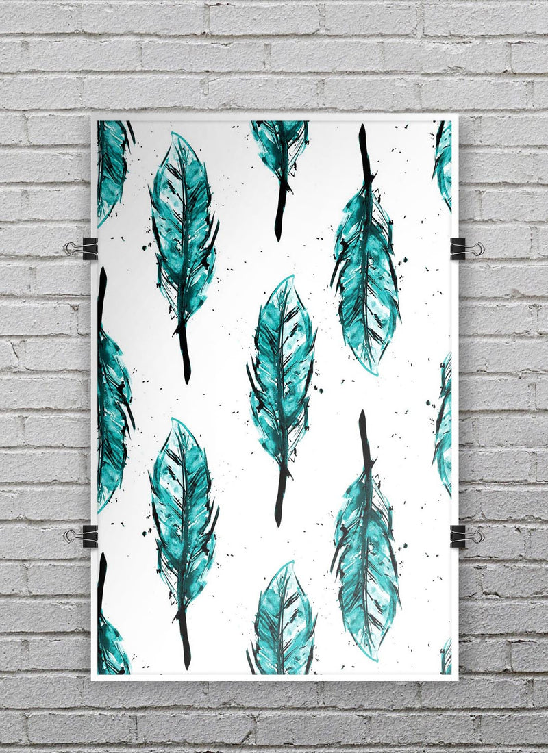 Splattered_Teal_Watercolor_Feathers_PosterMockup_11x17_Vertical_V9.jpg