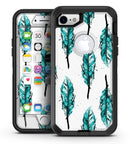 Splattered_Teal_Watercolor_Feathers_iPhone7_Defender_V2.jpg