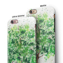 Splattered Watercolor Tree of Life iPhone 6/6s or 6/6s Plus 2-Piece Hybrid INK-Fuzed Case
