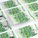 Splattered Watercolor Tree of Life - Premium Protective Decal Skin-Kit for the Apple Credit Card