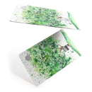 Splattered Watercolor Tree of Life - Premium Protective Decal Skin-Kit for the Apple Credit Card