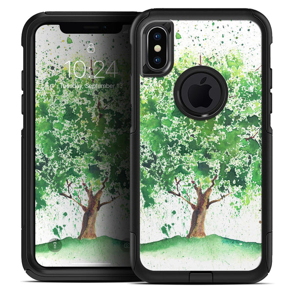 Splattered Watercolor Tree of Life - Skin Kit for the iPhone OtterBox Cases