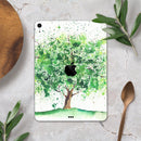 Splattered Watercolor Tree of Life - Full Body Skin Decal for the Apple iPad Pro 12.9", 11", 10.5", 9.7", Air or Mini (All Models Available)