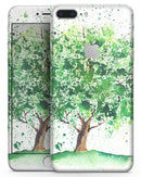 Splattered Watercolor Tree of Life - Skin-kit for the iPhone 8 or 8 Plus