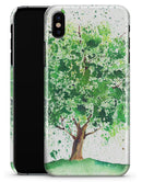 Splattered Watercolor Tree of Life - iPhone X Clipit Case