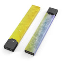 Splattered Yellow Absorbed Watercolor Texture - Premium Decal Protective Skin-Wrap Sticker compatible with the Juul Labs vaping device