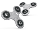 Splintered White Wood Planks Full-Body Fidget Spinner Skin-Kit