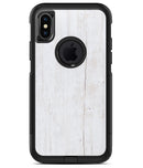 Splintered White Wood Planks - iPhone X OtterBox Case & Skin Kits