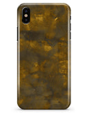 Splotched Golden Fibers V1 - iPhone X Clipit Case