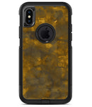Splotched Golden Fibers V1 - iPhone X OtterBox Case & Skin Kits