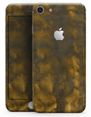 Splotched Golden Fibers V2 - Skin-kit for the iPhone 8 or 8 Plus