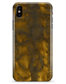 Splotched Golden Fibers V2 - iPhone X Clipit Case