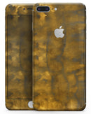 Splotched Golden Pattern - Skin-kit for the iPhone 8 or 8 Plus