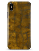 Splotched Golden Pattern - iPhone X Clipit Case