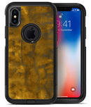 Splotched Golden Pattern - iPhone X OtterBox Case & Skin Kits