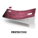 Splotched Maroon Pattern - Premium Protective Decal Skin-Kit for the Apple Credit Card