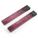 Splotched Maroon Pattern - Premium Decal Protective Skin-Wrap Sticker compatible with the Juul Labs vaping device
