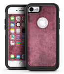 Splotched Maroon Pattern - iPhone 7 or 7 Plus Commuter Case Skin Kit