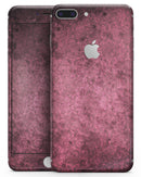 Splotched Maroon Pattern - Skin-kit for the iPhone 8 or 8 Plus