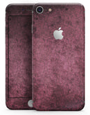 Splotched Maroon Pattern - Skin-kit for the iPhone 8 or 8 Plus