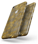 Sponge Gray and Gold Watercolor - Skin-kit for the iPhone 8 or 8 Plus
