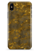 Sponge Gray and Gold Watercolor - iPhone X Clipit Case
