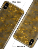 Sponge Gray and Gold Watercolor - iPhone X Clipit Case