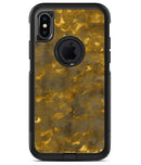 Sponge Gray and Gold Watercolor - iPhone X OtterBox Case & Skin Kits