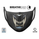 Spooky Werewolf V1 - Made in USA Mouth Cover Unisex Anti-Dust Cotton Blend Reusable & Washable Face Mask with Adjustable Sizing for Adult or Child