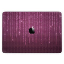 MacBook Pro with Touch Bar Skin Kit - Sprakling_Pink_Orbs_Over_Burgundy_Diamonds-MacBook_13_Touch_V3.jpg?