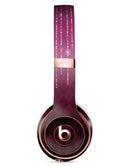 Sprakling Pink Orbs Over Burgundy Diamonds 2 Full-Body Skin Kit for the Beats by Dre Solo 3 Wireless Headphones