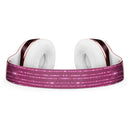 Sprakling Pink Orbs Over Burgundy Diamonds 2 Full-Body Skin Kit for the Beats by Dre Solo 3 Wireless Headphones