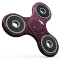 Sprakling Pink Orbs Over Burgundy Diamonds Full-Body Fidget Spinner Skin-Kit
