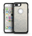 Stained Blue Damask Pattern - iPhone 7 or 7 Plus Commuter Case Skin Kit